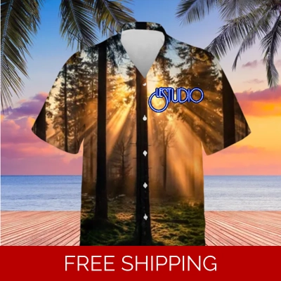 Hawaiian Shirt Unisex Le Studio Forest 2